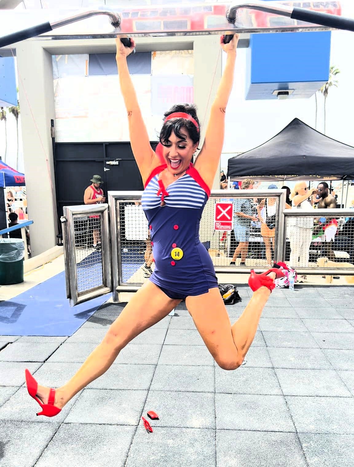 Example of an athlete in this category